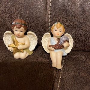 Vintage cherub angles by Home Interiors, two from the series of Four Seasons